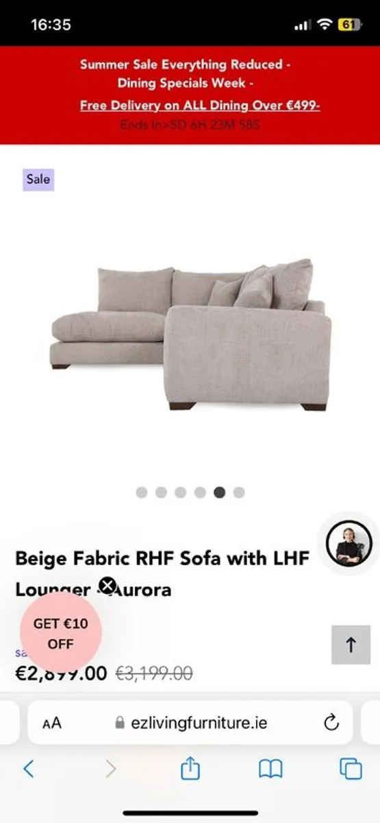 Ezliving Premium Sofa - Image 3