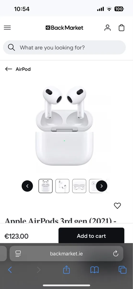 Apple AirPods 3rd Generation (earbuds only) - Image 1