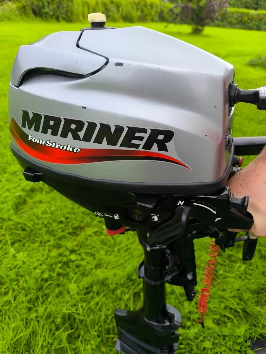 Mariner outboard motor as new - Image 4