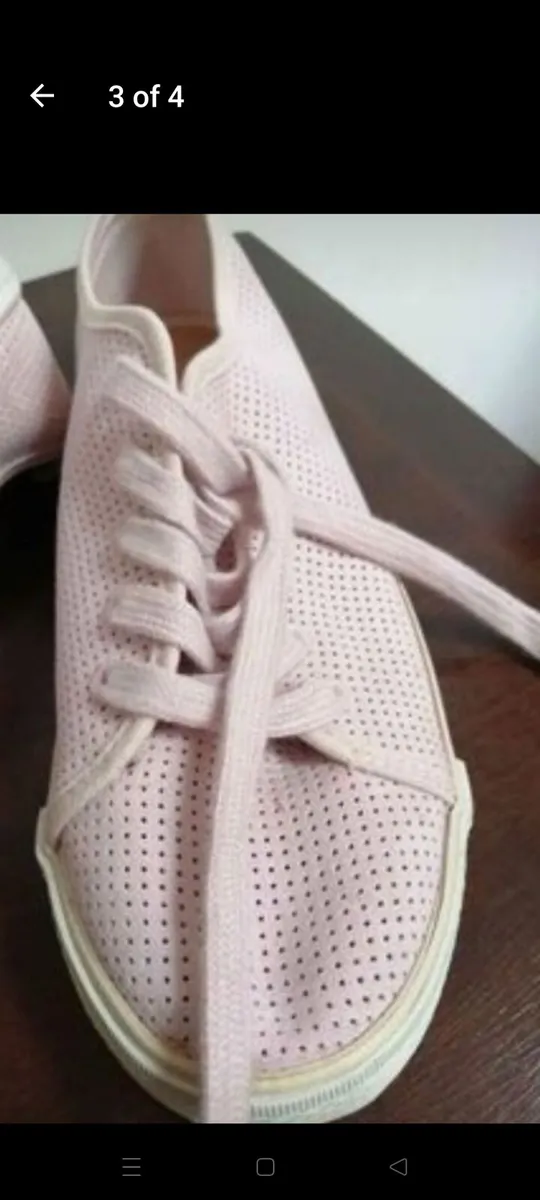 Ladies F & F Pink shoes, New with tags - Image 3