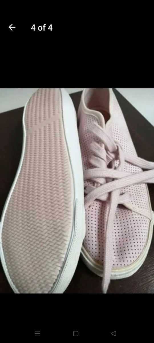 Ladies F & F Pink shoes, New with tags - Image 4