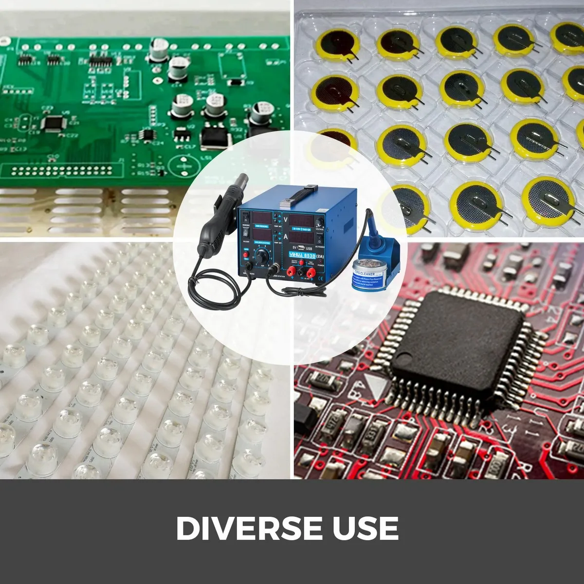 Hot Air Rework and Soldering Station Temperature - Image 2