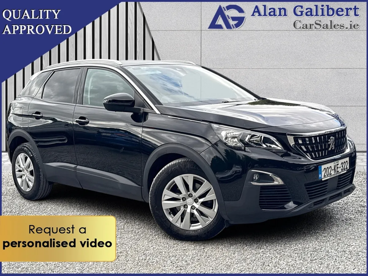 Peugeot 3008 ACTIVE 1.2 Petrol €105 PW LOW  Mileag - Image 1