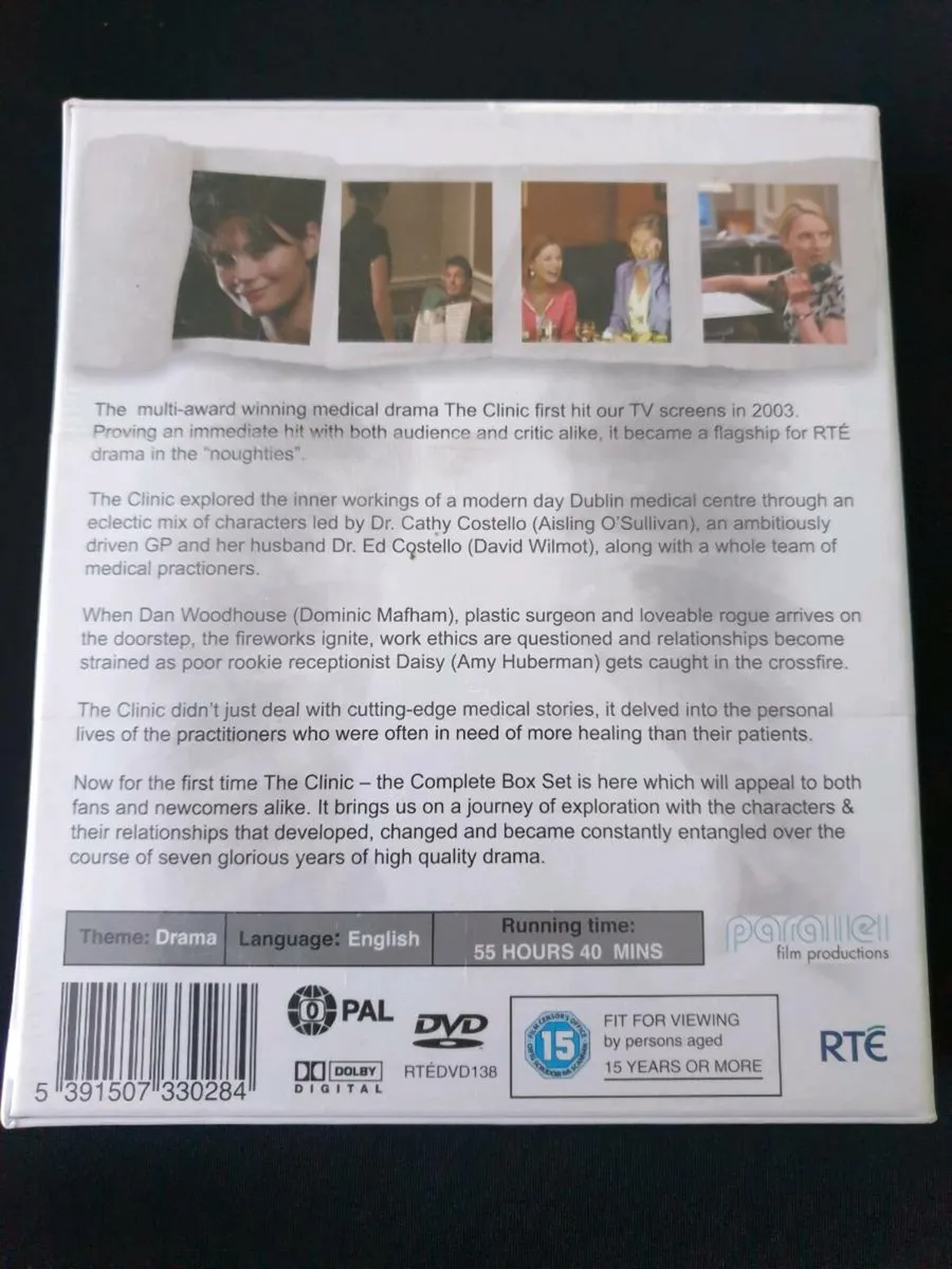 The Clinic RTE DVD Complete Boxset Dominic Mafham - Image 2