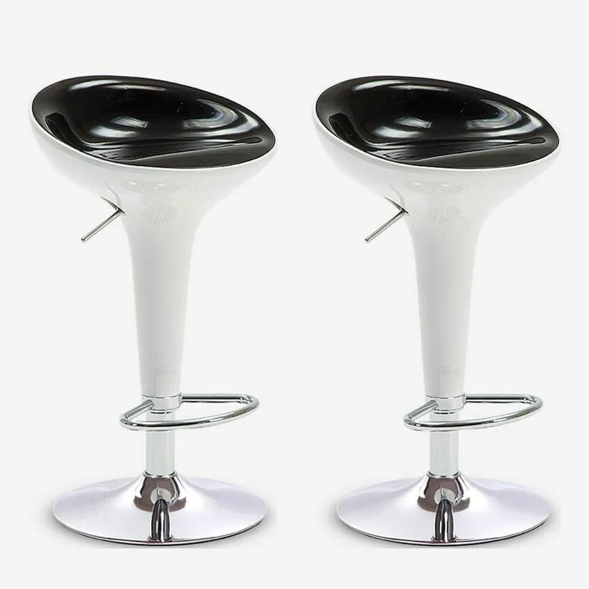 Bar Stools Set of 2 with Gas Lift for Kitchen - Image 3