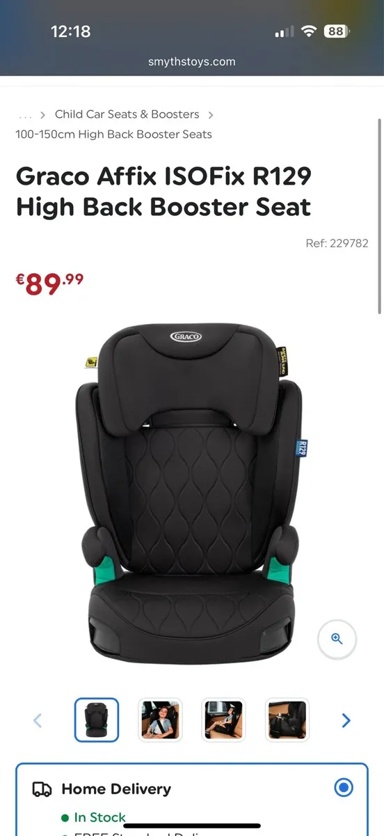 Graco high back booster - Image 4