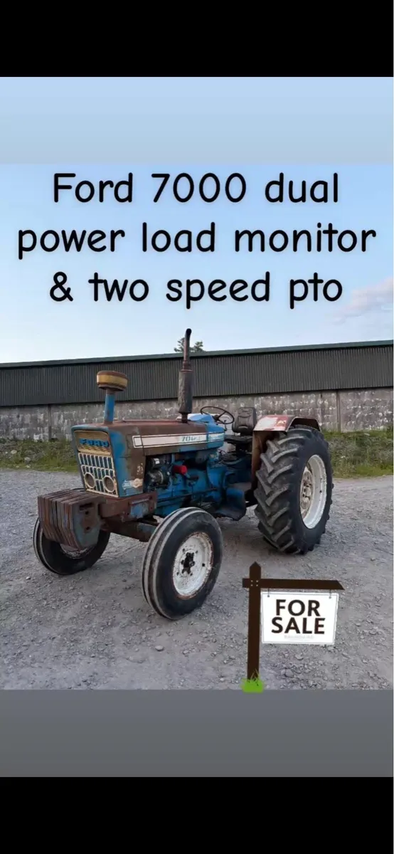 Ford 7000 dual power and two speed pto - Image 1
