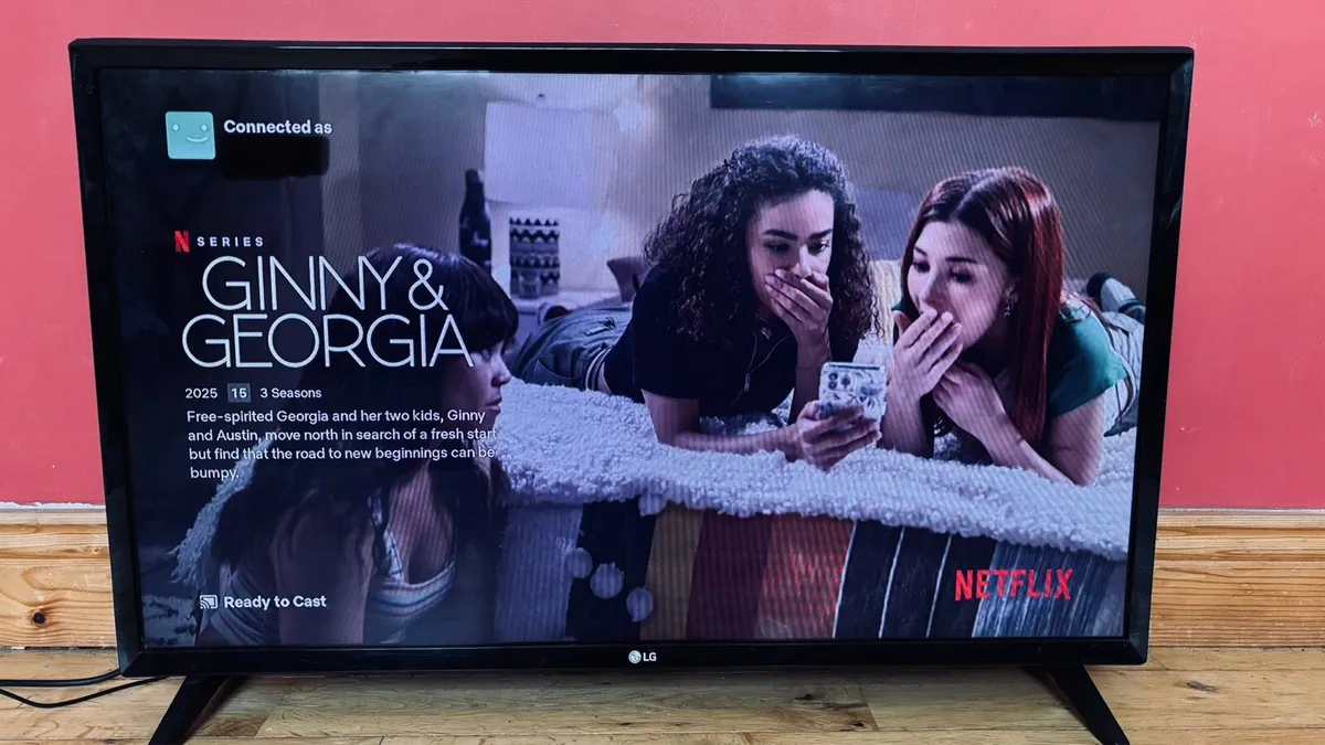 32” LG LED TV with Google Chromecast - Image 1