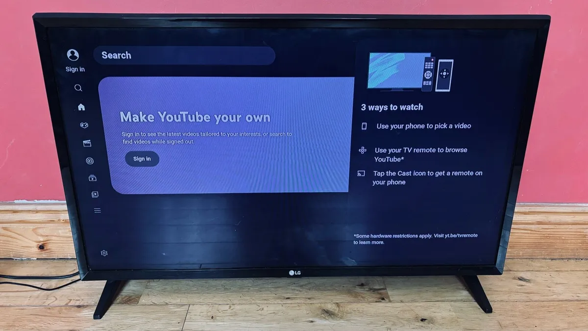 32” LG LED TV with Google Chromecast - Image 2