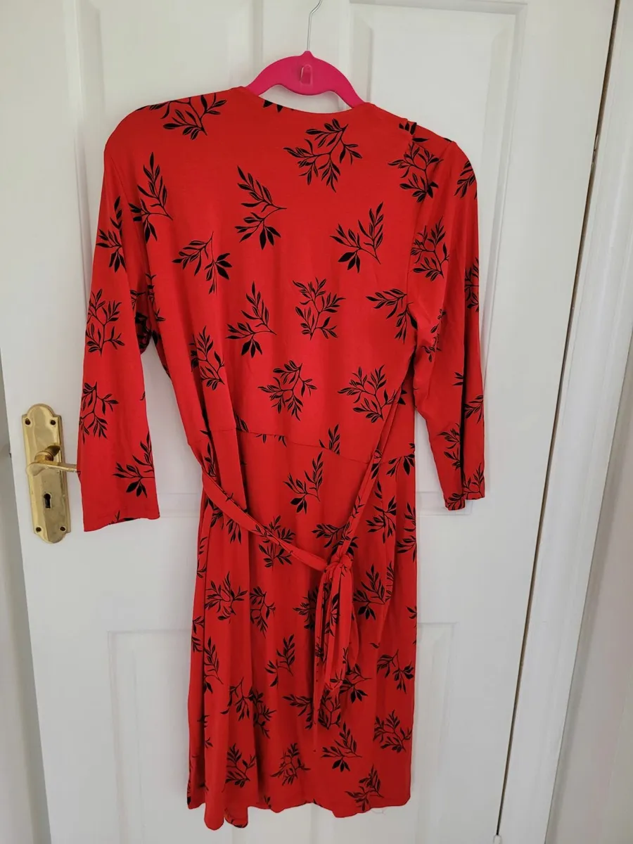 Hobbs Womens Wrap Dress 14 - Image 1