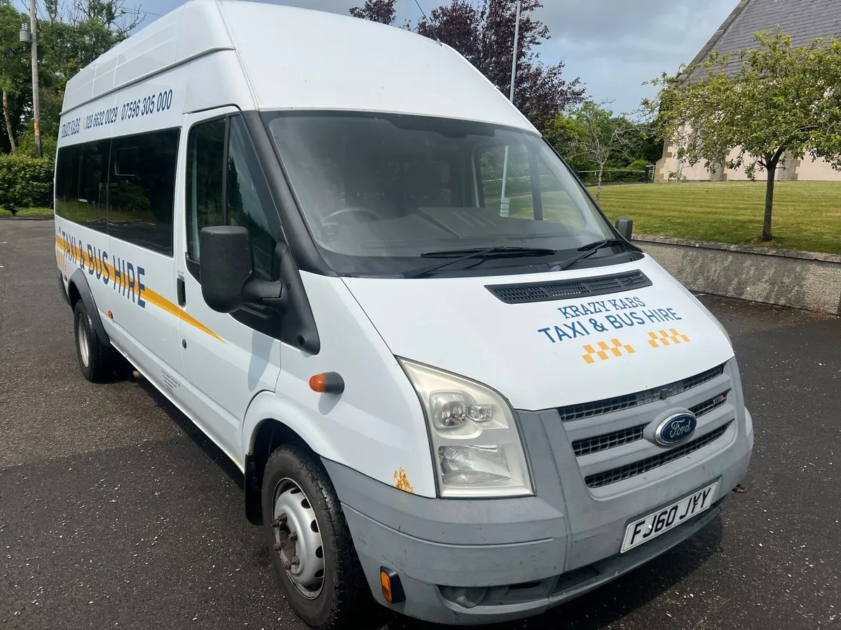 FORD TRANSIT 16 SEATER MINIBUS - Image 1