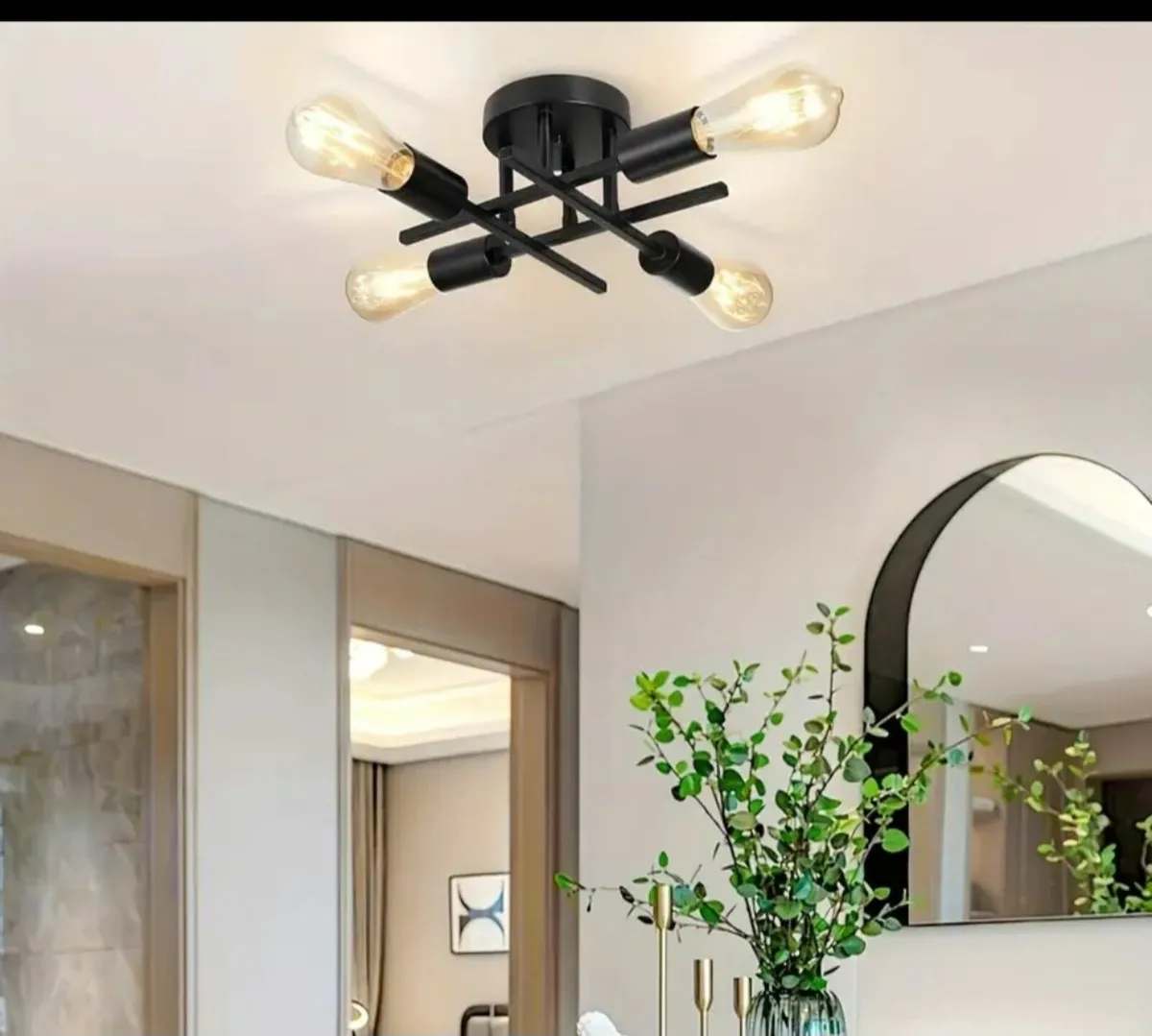 Industrial style ceiling light - Image 1