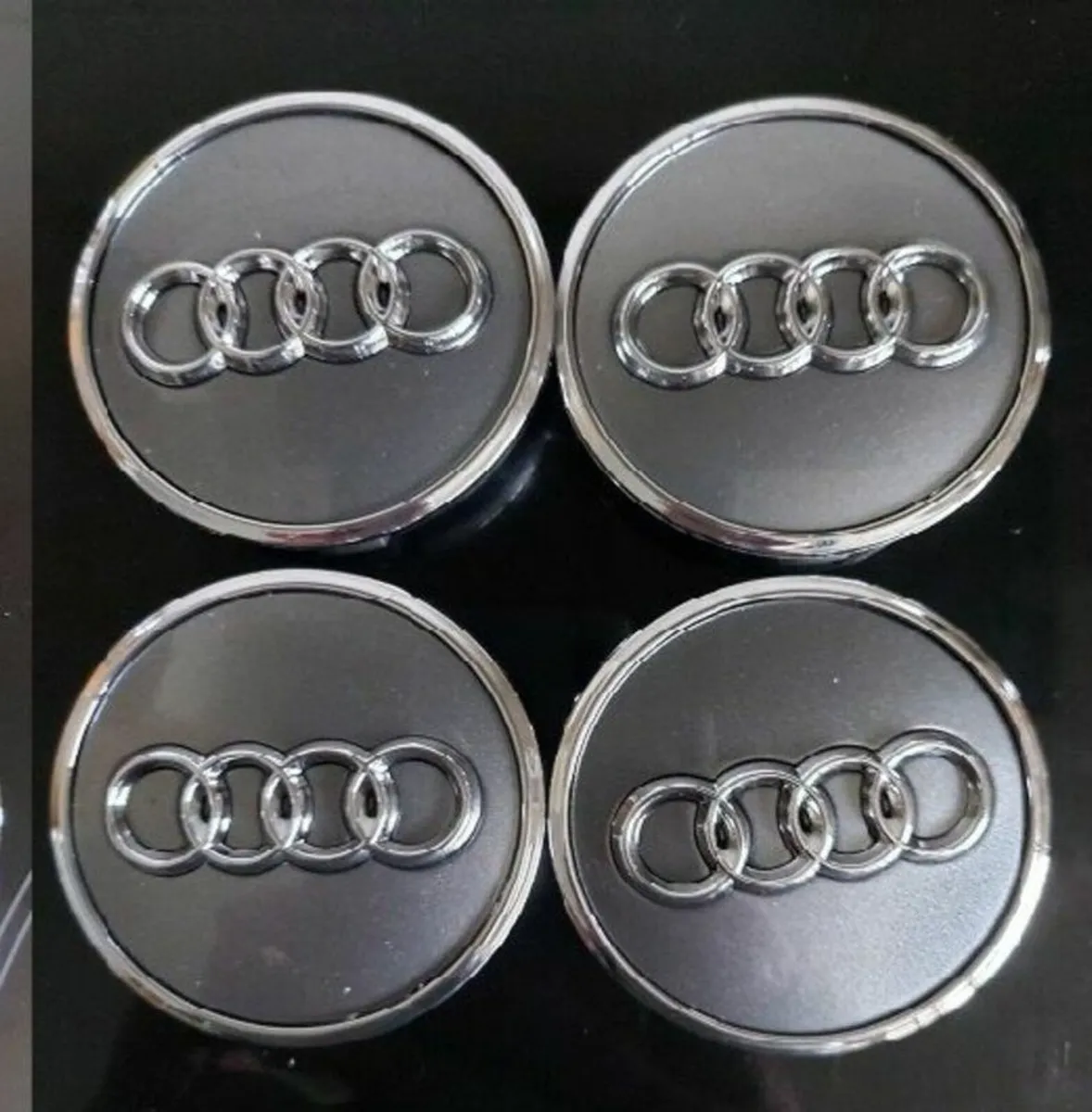 AUDI 61mm Centre Caps. (2017-)  FREE POST - Image 1