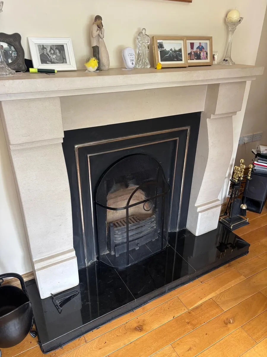 fireplace suite.
