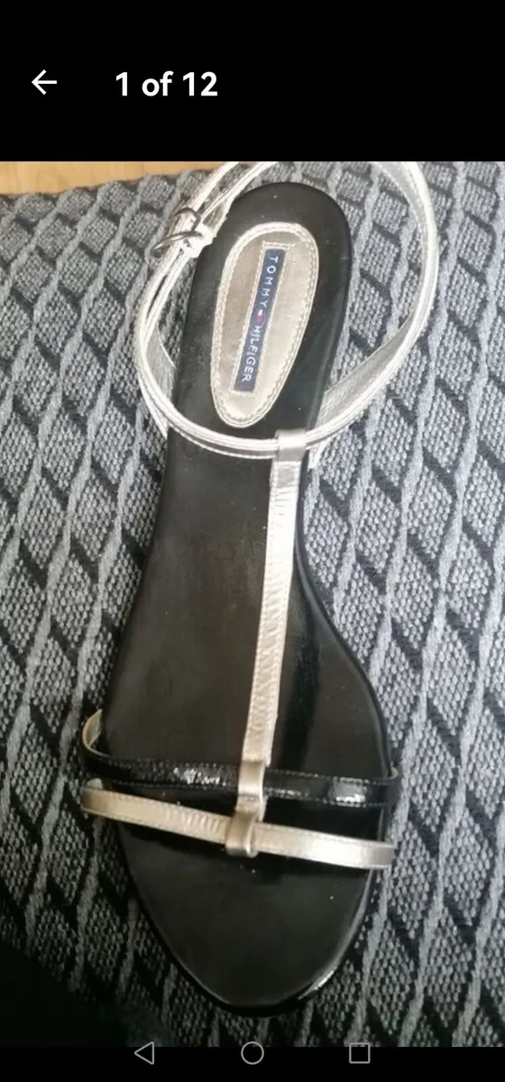 Beautiful ladies silver and black Tommy Hilfiger s - Image 1