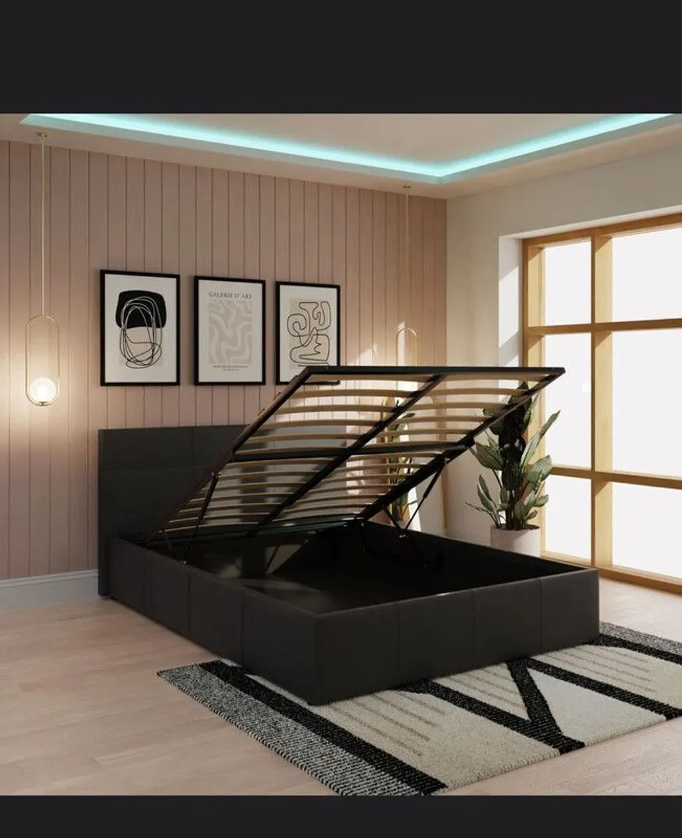 Brand New Ottoman Storage Bed Unopened - Image 1