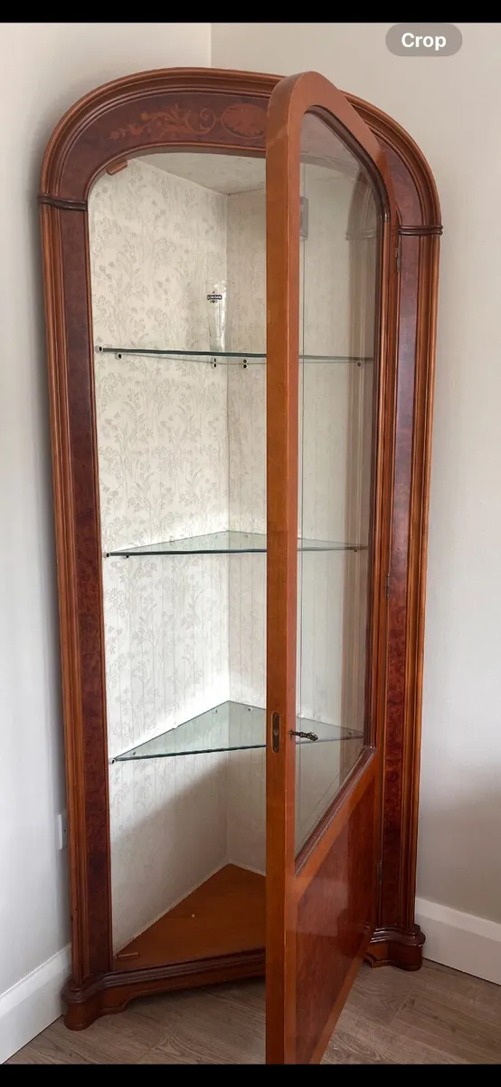 Vintage Sitting/Living Room Corner Cabinet - Image 1