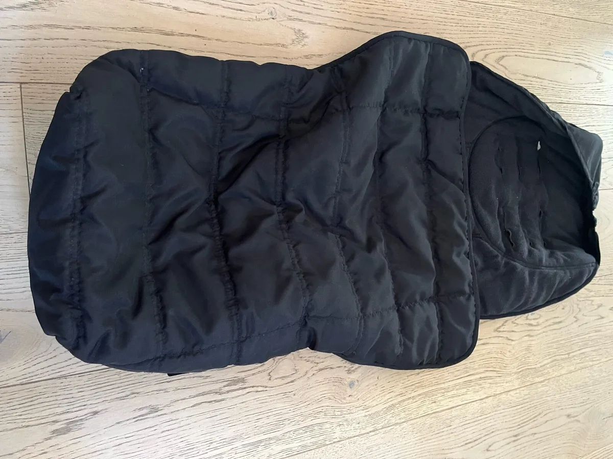 Baby buggy footmuff & misc items - Image 1