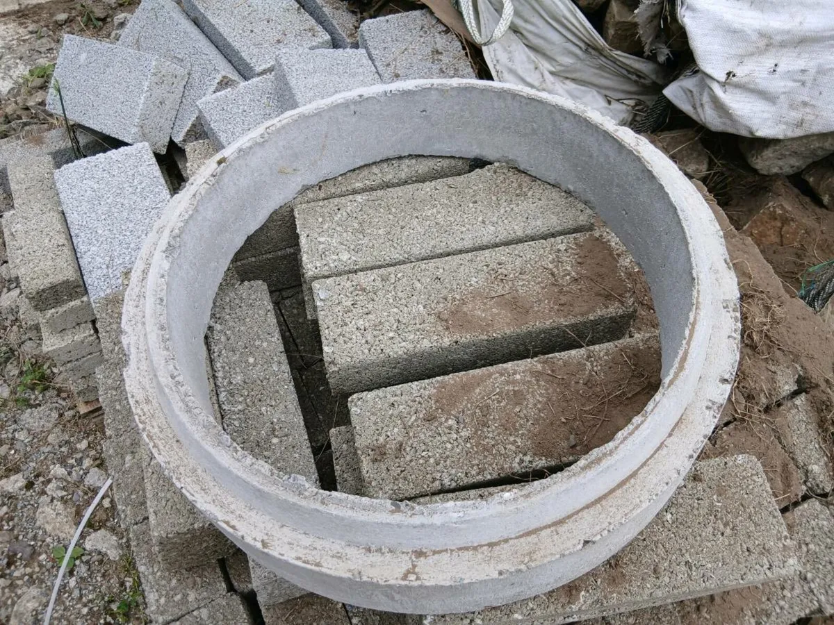 Concrete manhole ring 27 inches diameter