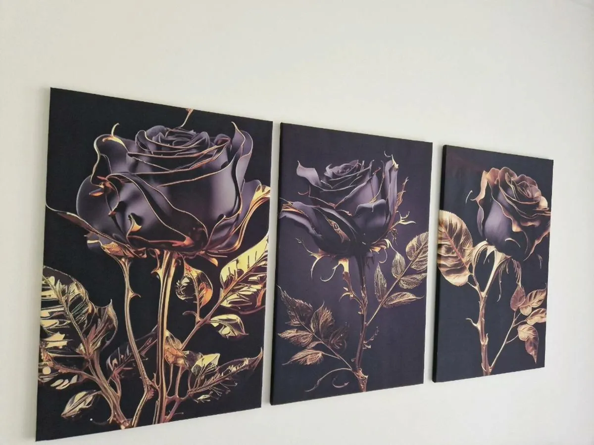3 canvas 43 cm x 68 cm each - Image 2