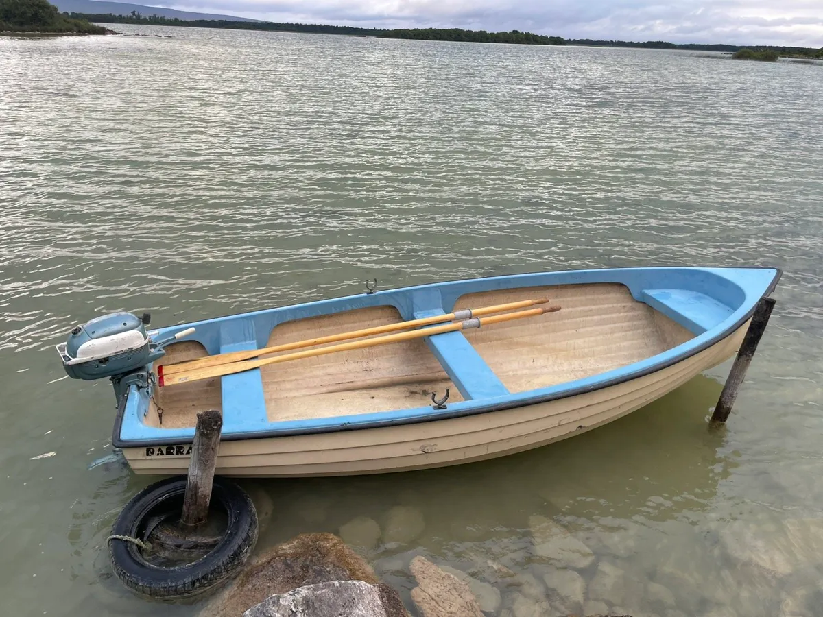 Boat (12’ Darragh) & 2HP Evinrude Outboard Engine - Image 1