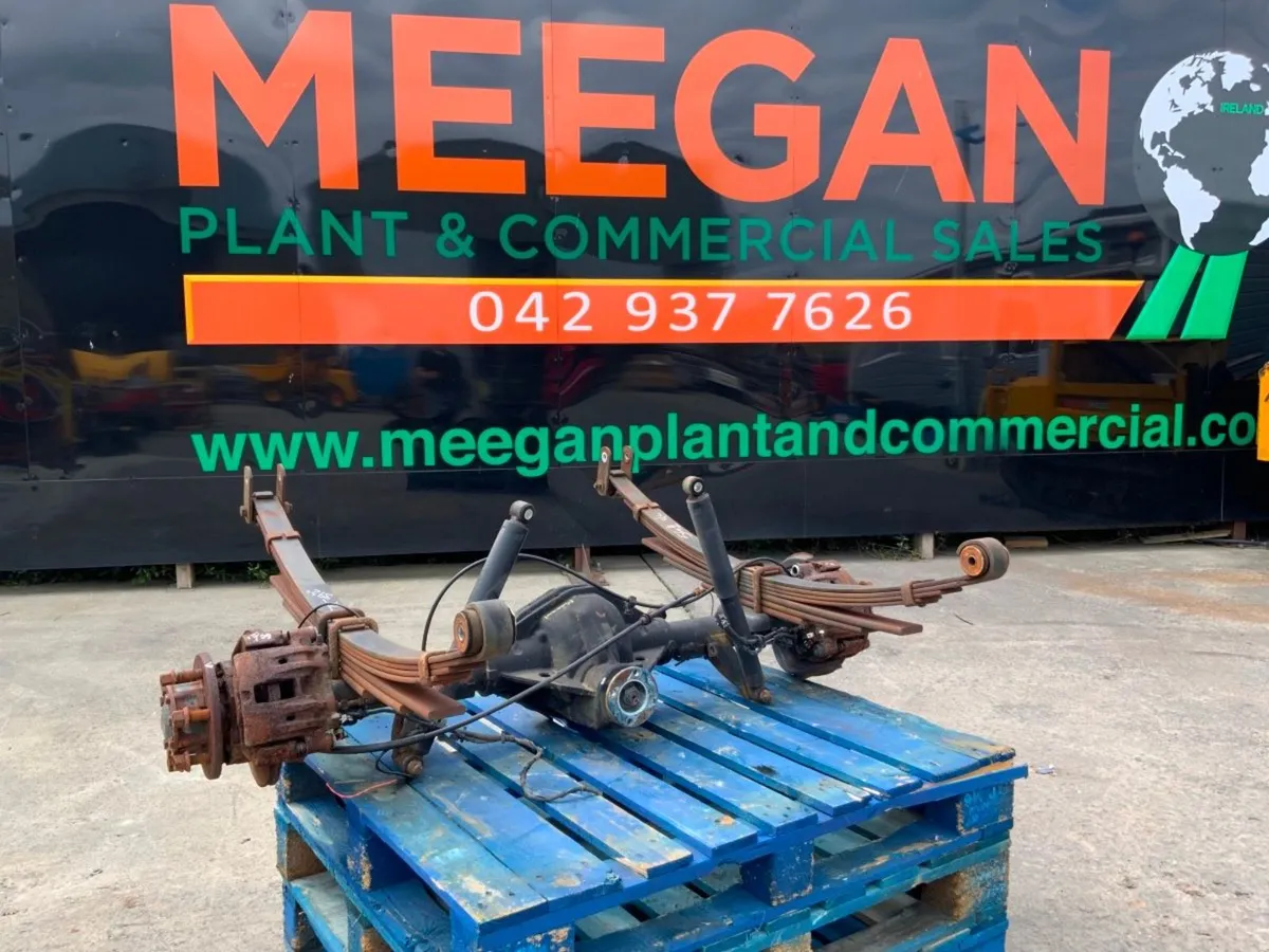 2013 IVECO DAILY TWIN WHEEL AXLE ASSEMBLY - Image 4