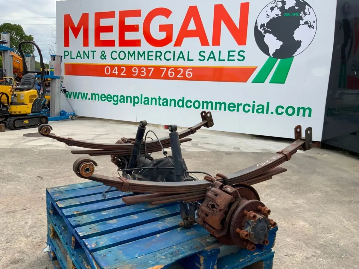 2013 IVECO DAILY TWIN WHEEL AXLE ASSEMBLY. - Image 3