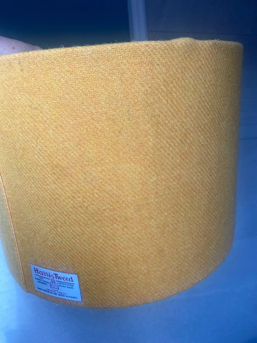 Harris Tweed Lampshade with diffuser - Image 1