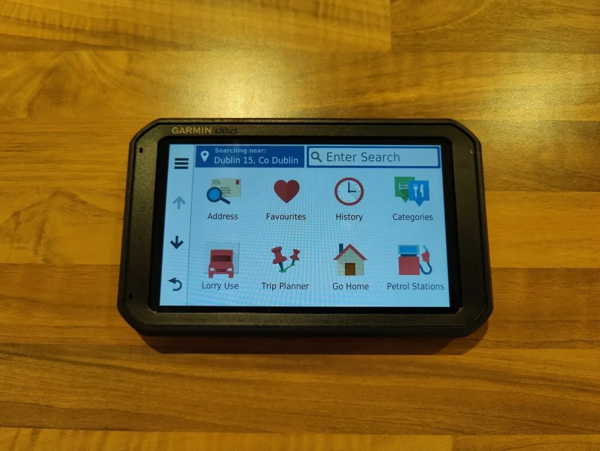 Garmin dezl 780 HGV sat nav - Eircodes - Europe - Image 3