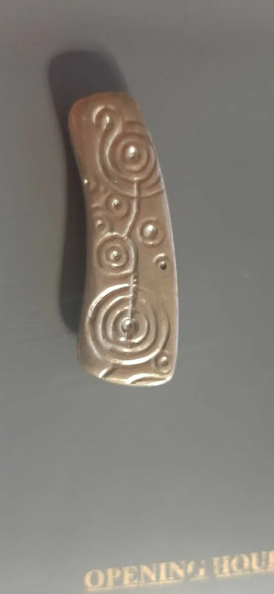 Brooch Prehistoric Rock Art Donegal Silver Faller - Image 1