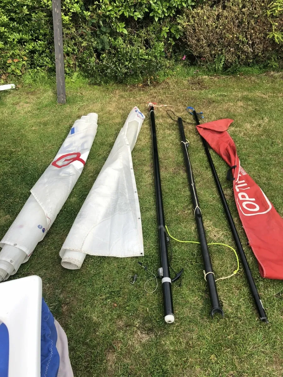 Optimist Sailing Dinghy - Image 4