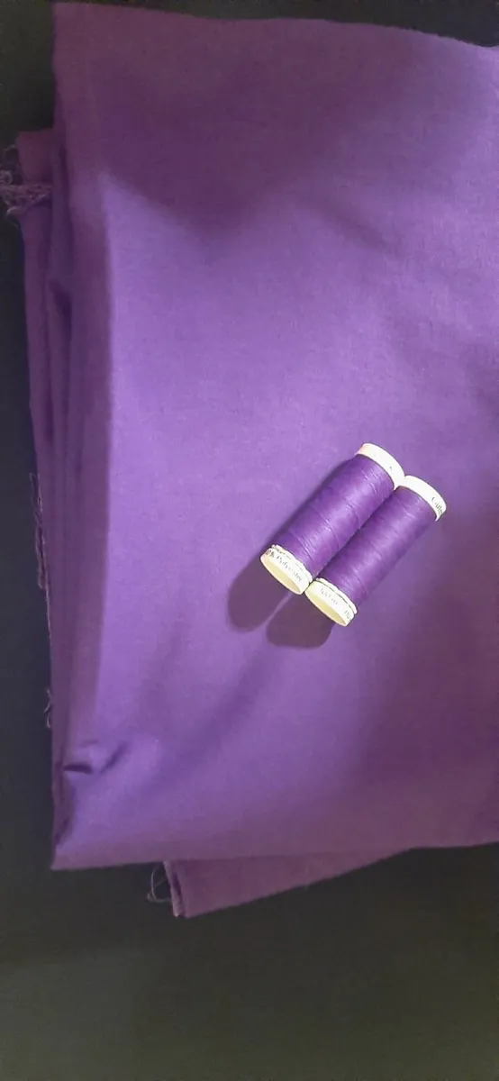 Purple Clothes Fabric approx. 3 m long X 1 m wide