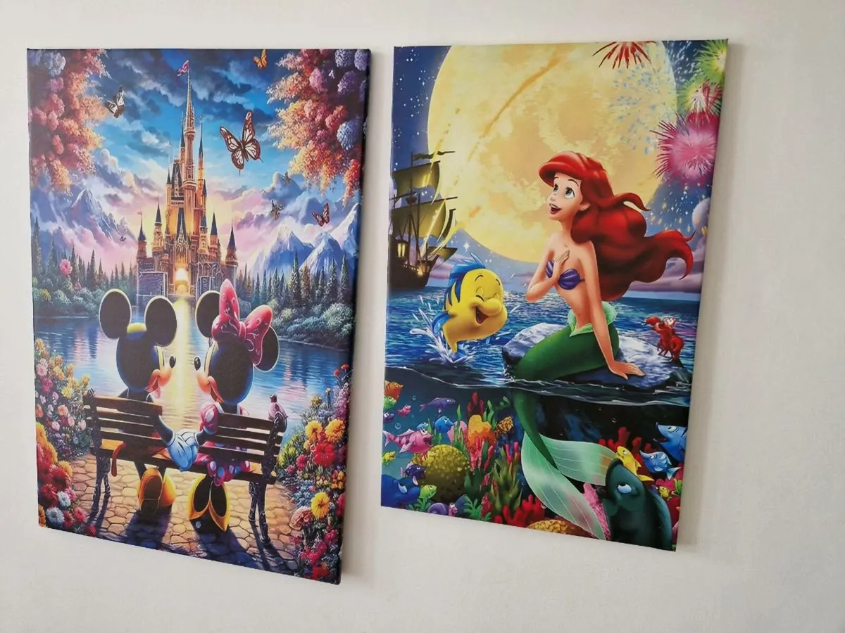 2 canvas for kids room - Image 2