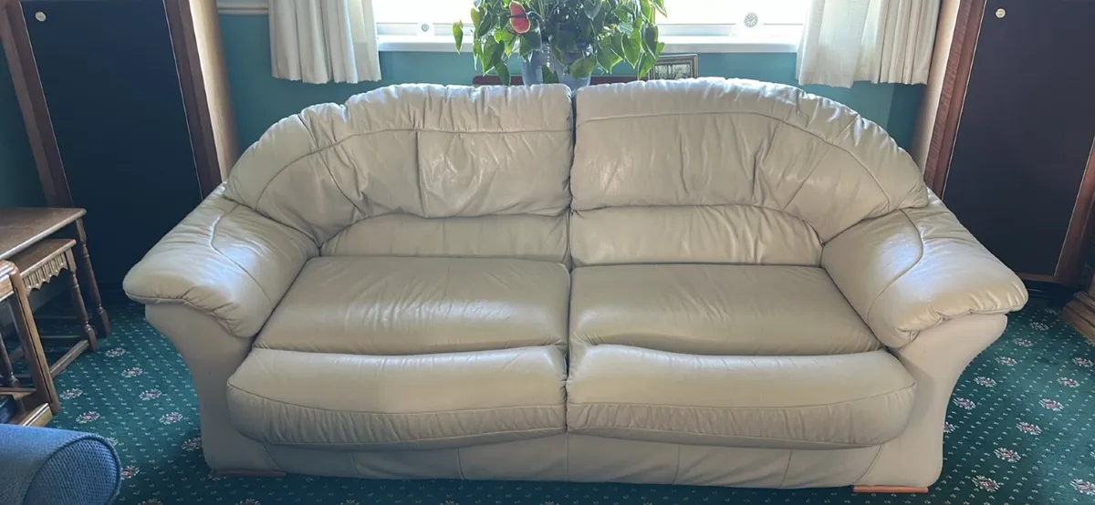 Leather Sofa - Image 1