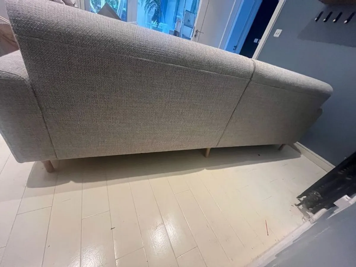 Grey IKEA Sofa - Image 3