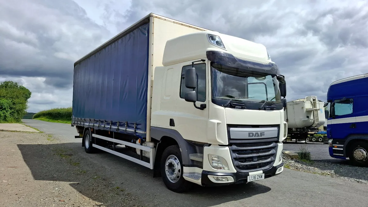 2016 Daf CF 310  Space Cab , 27 Foot Curtain Sider - Image 1