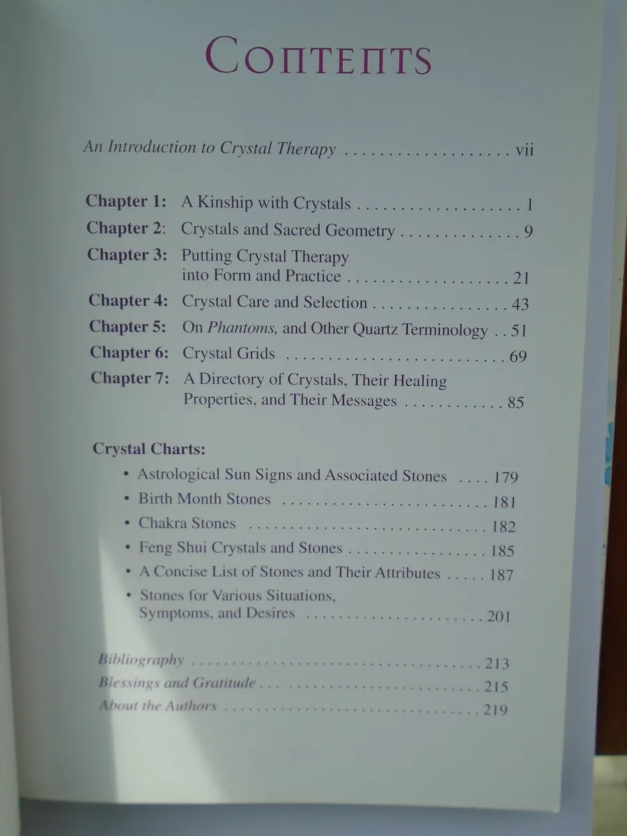 Crystal Therapy, Doreen Virtue,Paperback book, - Image 4