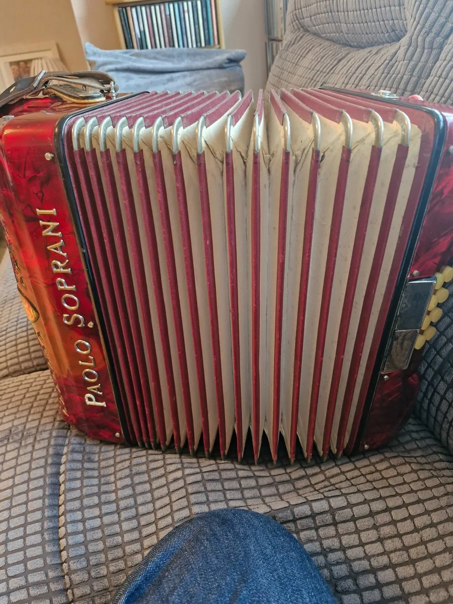 9 COUPLER POALO SOPRANI BUTTON ACCORDION - Image 4