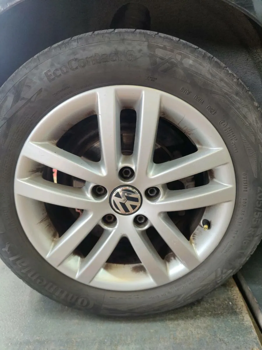 VW GOLF CADDY A3 16' GENUINE ALLOYS - Image 3