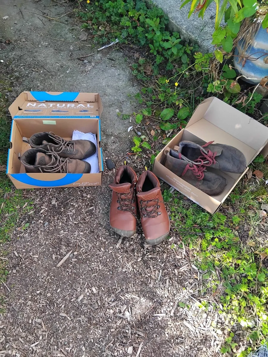 3 pairs Barefoot Shoes / Boots - Image 1