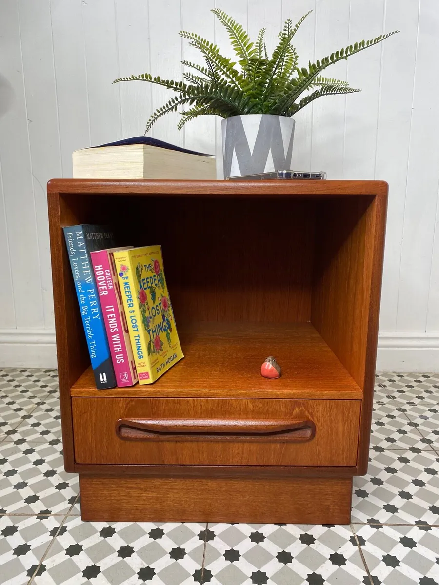 Mid Century G Plan Beside Table / Chest - Image 1
