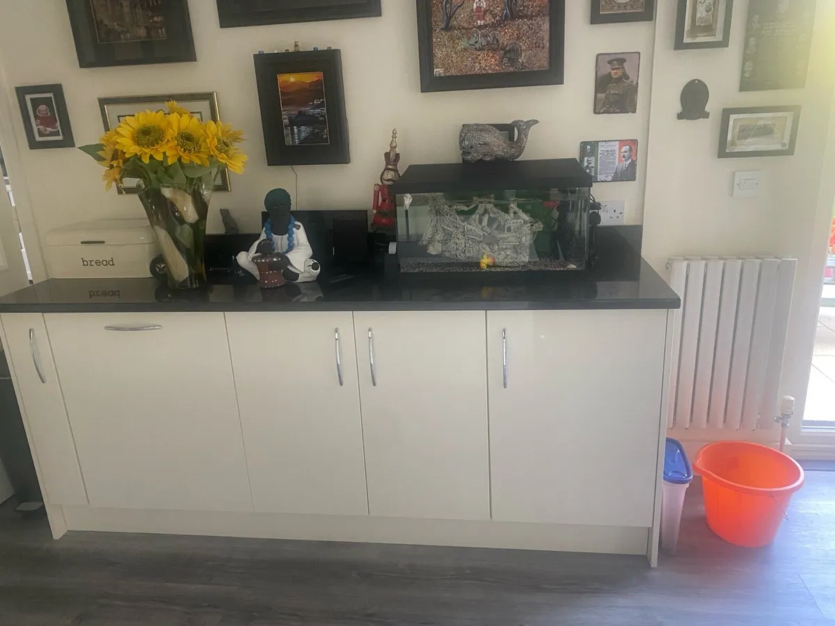 Full Kitchen with Black Granite Worktops - Image 1