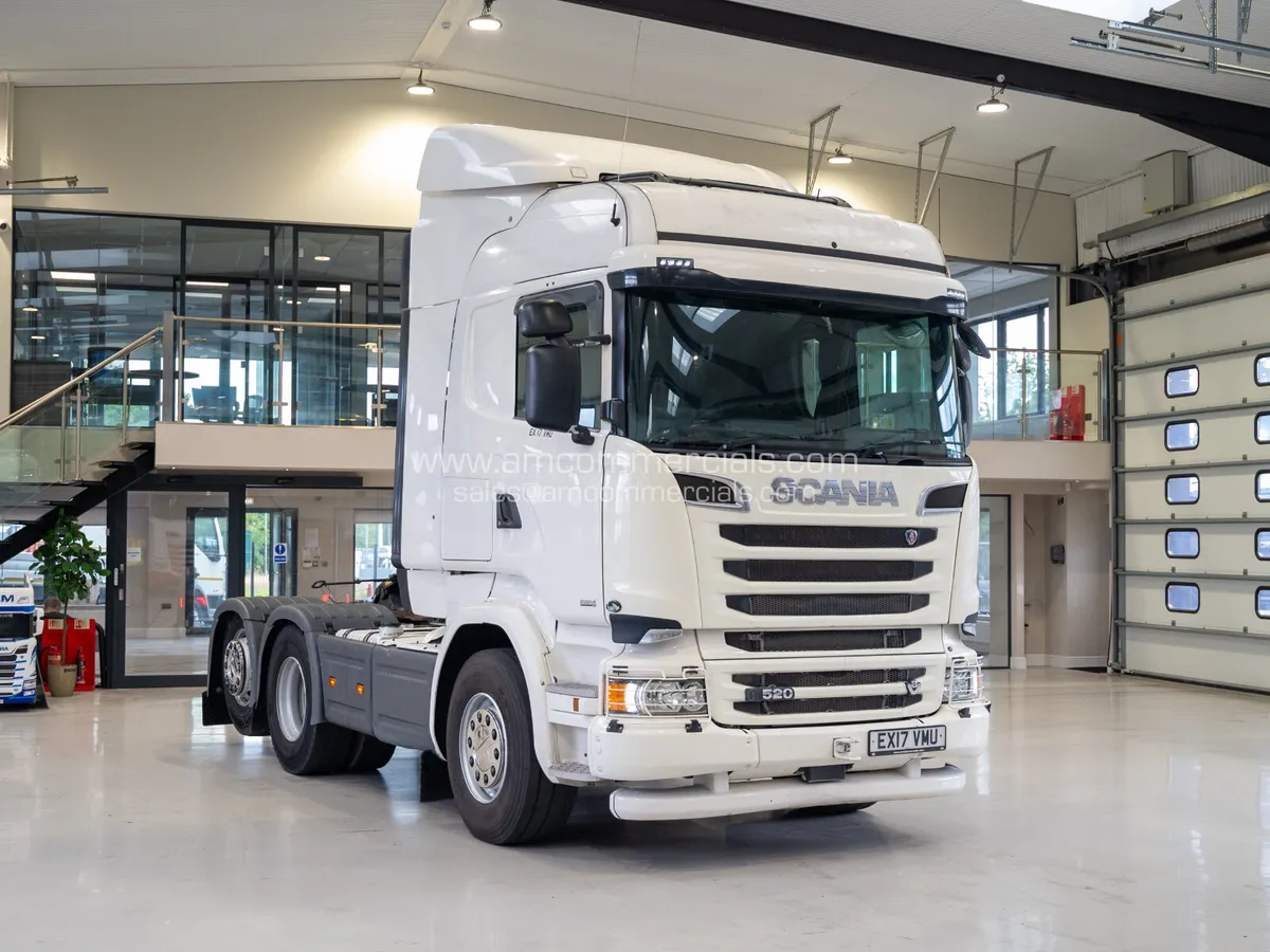 (17) SCANIA R520 V8 6X2 TAG WALKING FLOOR - Image 1