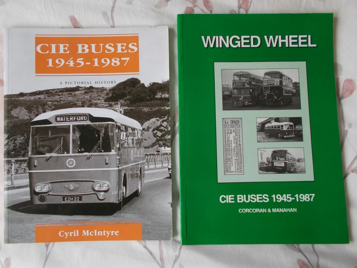Two C.I.E. Buses Books **NEW** - Image 1