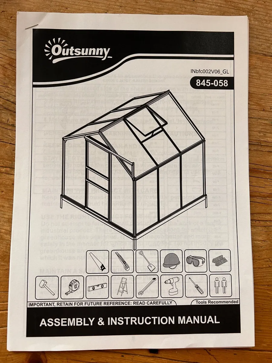 Outsunny Clear Polycarbonate Greenhouse - Image 2