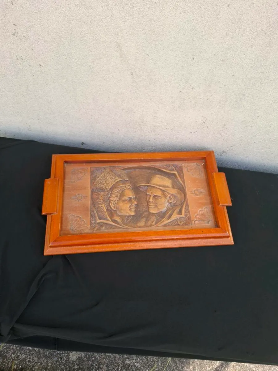 Fremch tea tray postage possible - Image 1