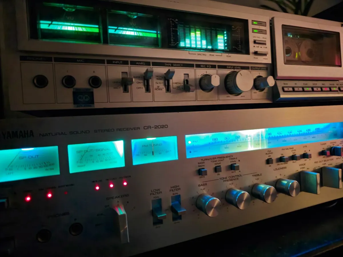 YAMAHA CR-2020  RECIVIER TOP CLASS Hi-End  VINTAGE - Image 2