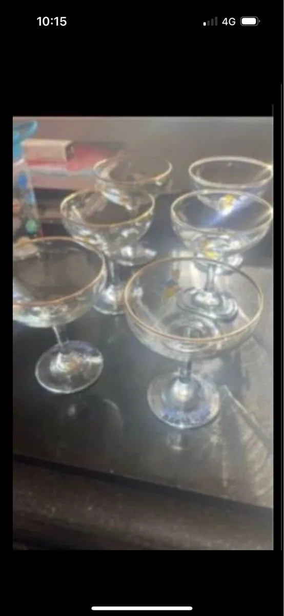 Set of 6 baby sham glasses - Image 4