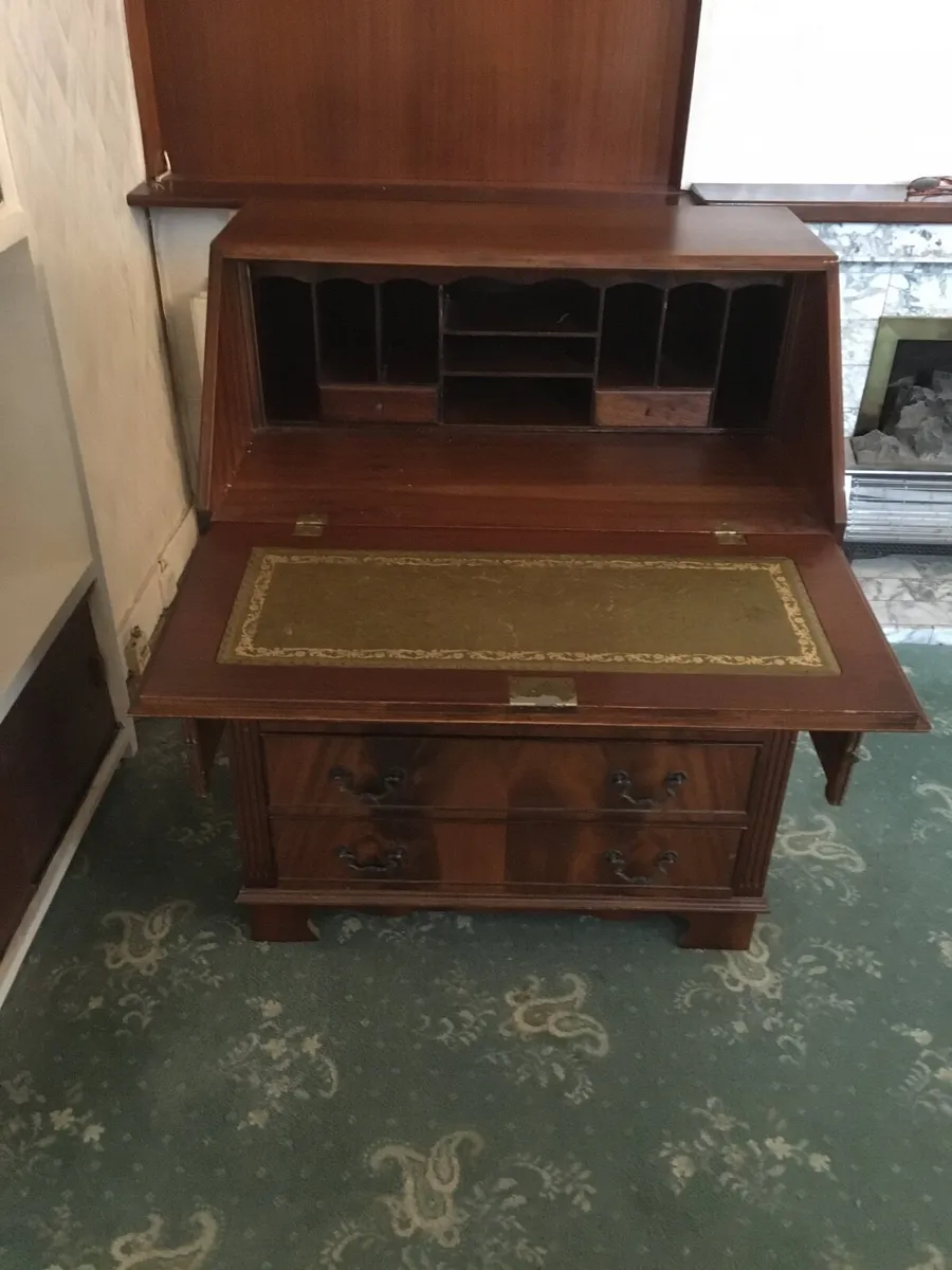 Writing Desk and Chest of Drawers - Image 1