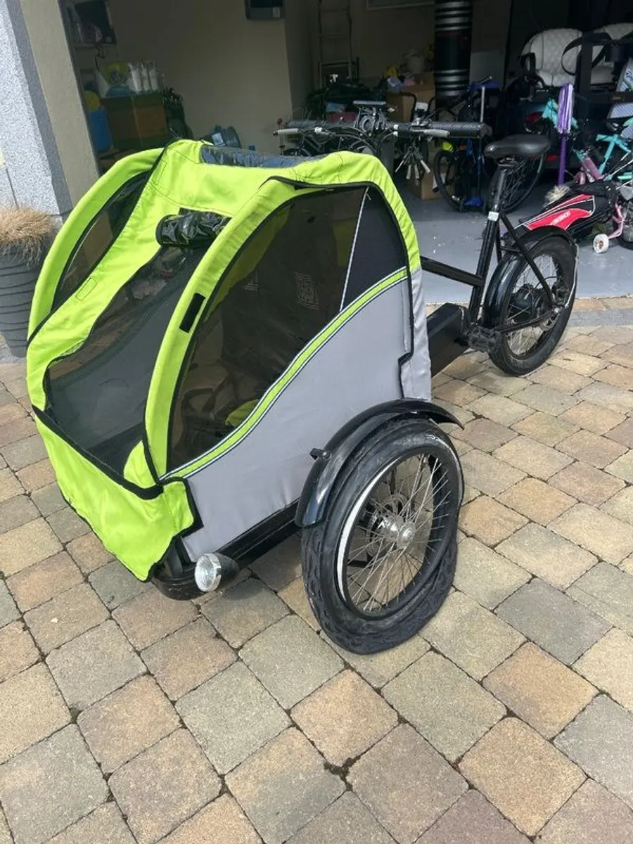 Electric bike with front kids carrier - Image 2